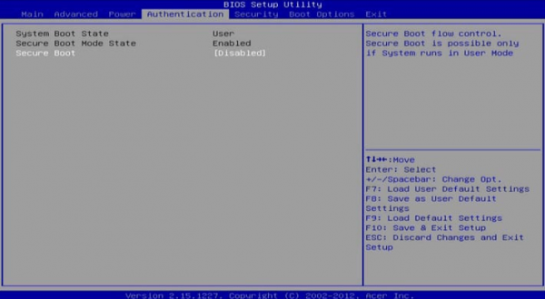 Как отключить Secure Boot в BIOS