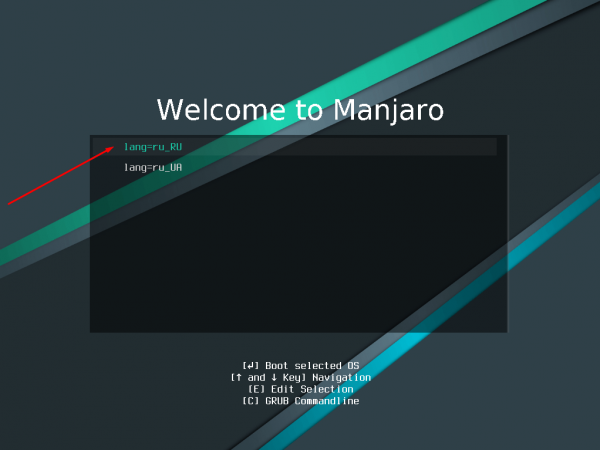 Устанавливаем Manjaro Linux