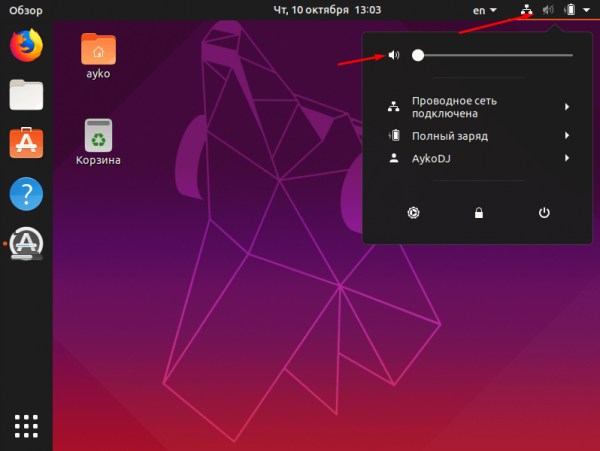 Нет звука в Ubuntu – решения проблем