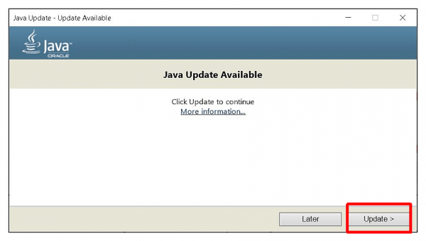 Обновляем Java на Windows 10