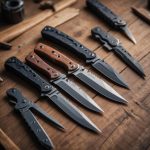 Особенности малогабаритных тактических ножей: материалы клинков, виды заточки и механизмы фиксации